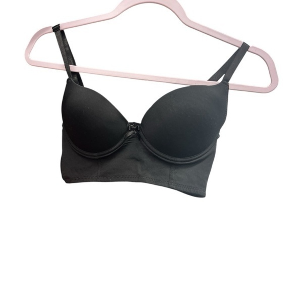 Valentina Black Molded Cup Bra Intimates size 34 b